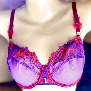 🌺E-G Busts Luxury French Designer Demi Bra
